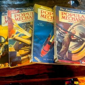 Vintage Popular Mechanics Magazines
